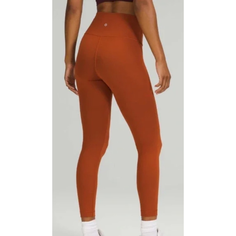 Lululemon Wunder Under High-Rise Tight 25" Full-On Luxtreme Aztec‎ Brick Sz 10